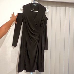 Ralph Lauren Dress Open Shoulder Long Sleeve